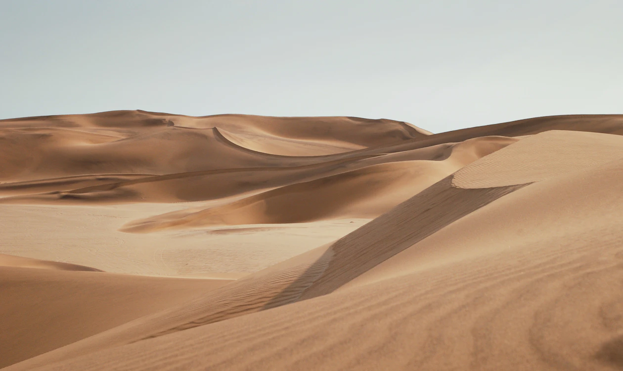 Sand dunes in the Namib Desert, Namibia